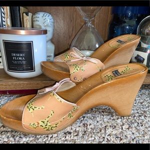 Stuart Weitzman Dalmatian Clogs